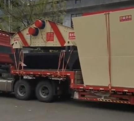 洗砂设备发货现场